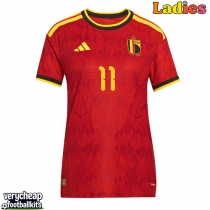 Belgium Jeremy Doku #11 Replica Home Shirt Ladies World Cup 2026 Short Sleeve